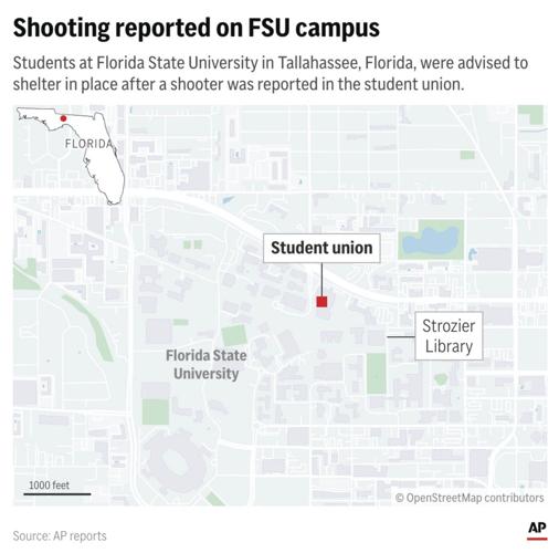 Florida State gunman used deputy mom's former service weapon to kill 2 and wound 6, authorities say