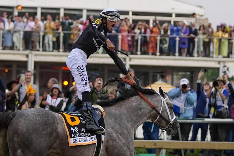 Seize the Grey wins the Preakness, ends Mystik Dan’s Triple Crown bid