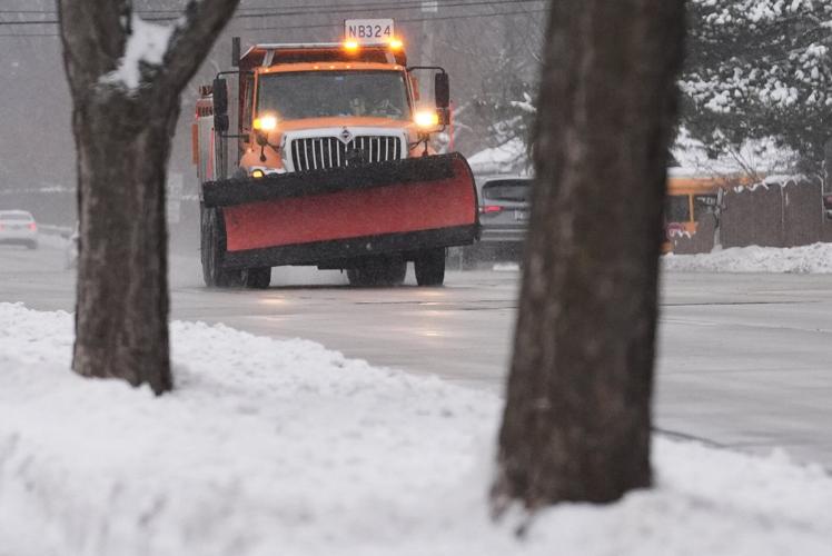The first big snowstorm of the winter hits the Northeast