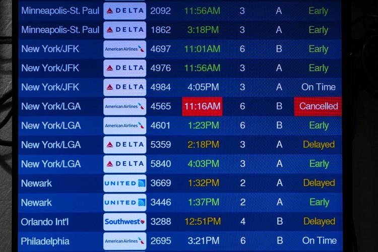Air travelers face frustration as FAA's further drop in flights takes effect