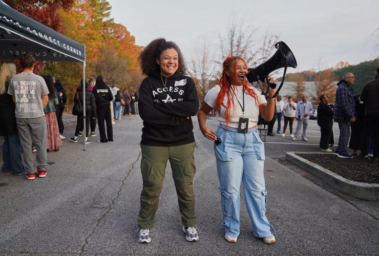 Young adults are waiting in line to worship at this fast-growing Atlanta church