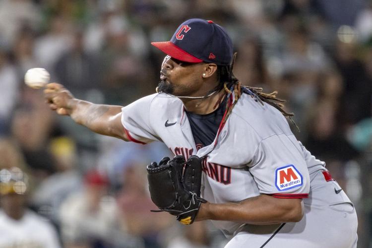 Guardians' Luis Ortiz placed on leave by MLB amid gambling investigation, AP sources say