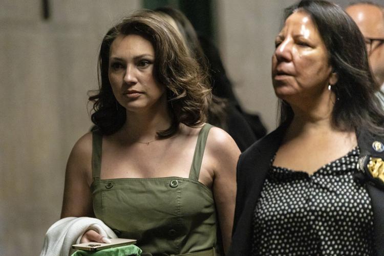 Woman accusing Harvey Weinstein of rape describes their complex history