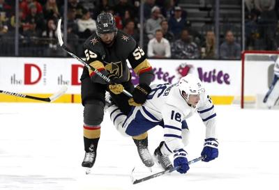 Kessel ties NHL ironman record, Vegas tops Leafs 3-1