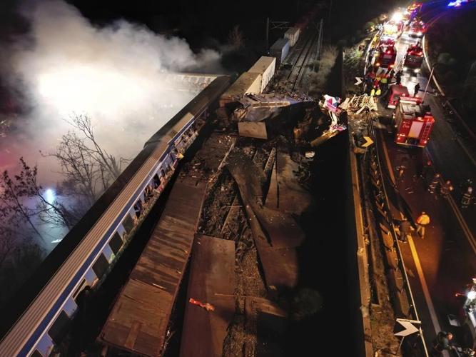 Rescuers comb wreckage of Greece's deadliest train crash