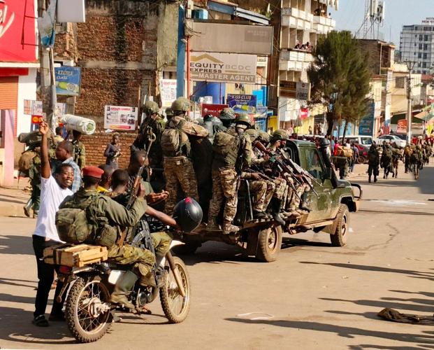Rwandan-backed rebels push toward strategic town in new offensive in eastern Congo