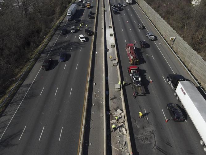 Police: Driver veered into highway work zone, killing 6