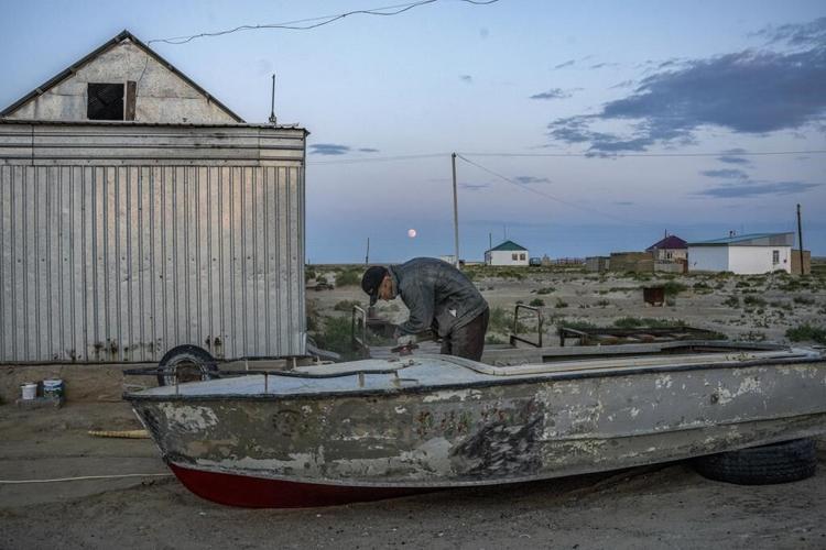 Climate change is fueling the disappearance of the Aral Sea. It's taking residents' livelihoods, too