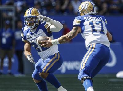Castillo boots five field goals to lead Blue Bombers to 15-9 win over Roughriders