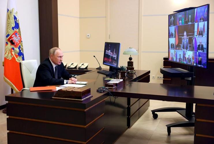 Putin tightens grip on Ukraine and Russia with martial law
