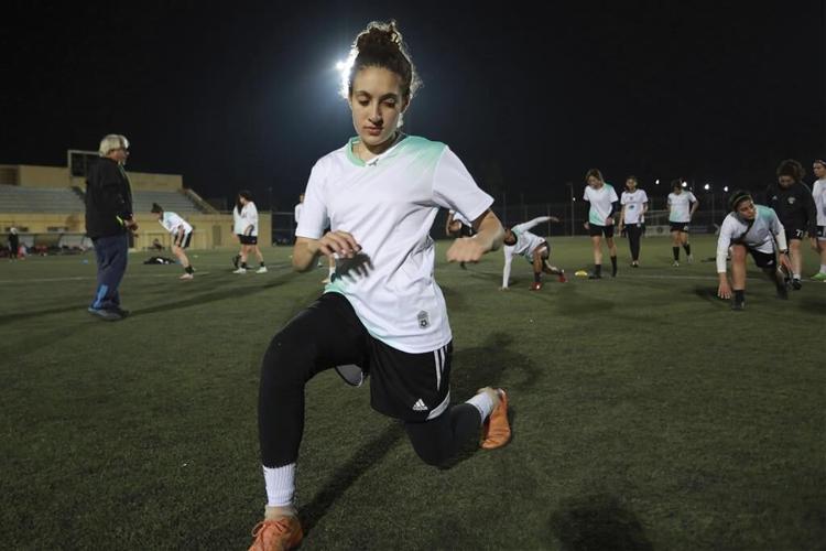 Women's soccer makes gains in Mideast despite conservatives
