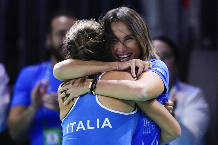Jasmine Paolini and Italy beat Slovakia to win the Billie Jean King Cup
