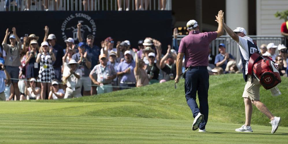 At US Senior Open, Harrington hangs on, wins head-to-head showdown with Cink