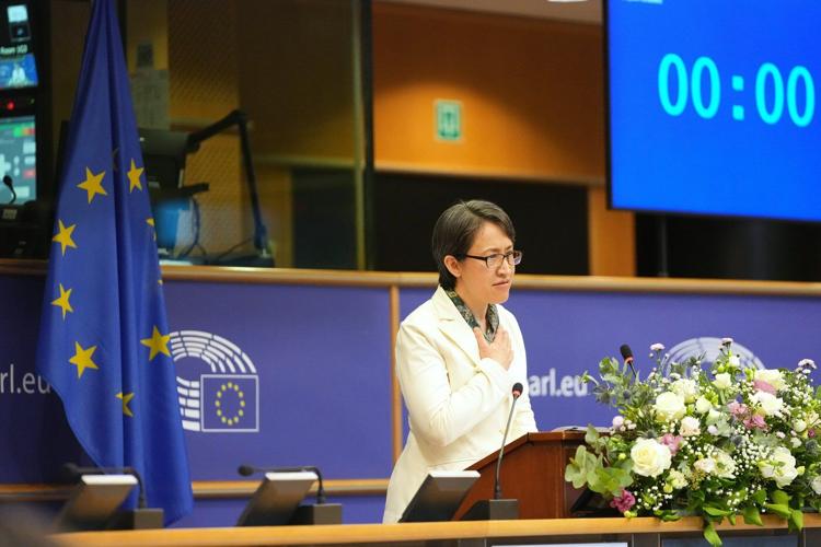 Taiwan's vice president calls for closer EU ties in rare address to international lawmakers