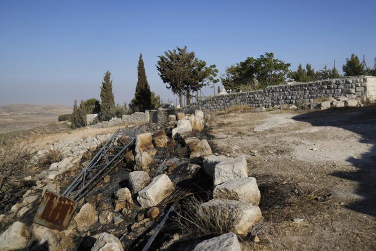 Leaders of Holy Land churches condemn Israeli settler violence during a West Bank visit