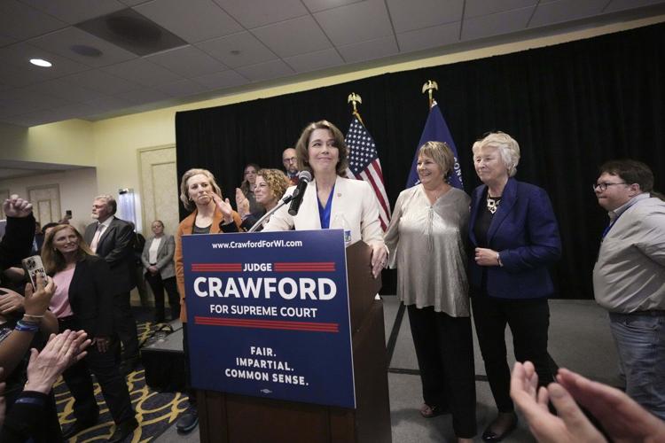 Democratic-backed Susan Crawford wins Wisconsin Supreme Court seat, cementing liberal majority