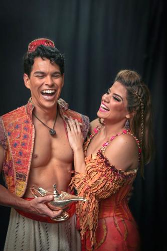 Love on the big stage: Couples star in Broadway's 'Aladdin' and 'The Lion King'