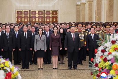 Kim’s daughter visits family mausoleum, promoting her potential status as heir in North Korea