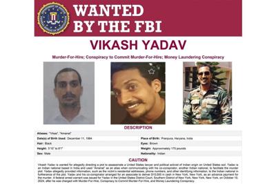 Indian government employee charged in foiled murder-for-hire plot in New York City