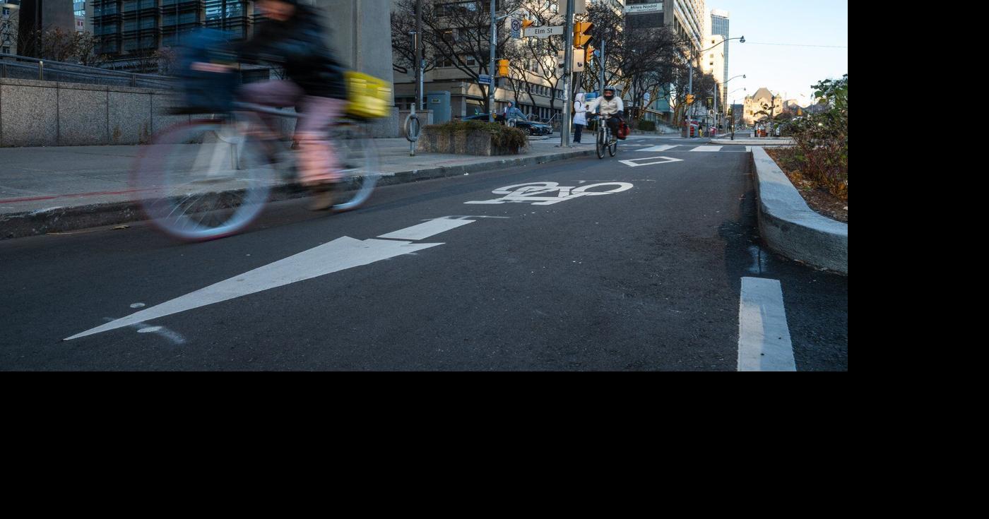 Protesters demand engineering firm cancel bike lane removal contract ...