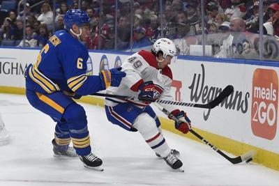 Allen stops 36 shots as Canadiens sink Sabres 3-1