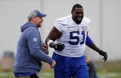 Blue Bombers sign veteran American offensive tackle Hardrick to a one-year extension