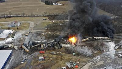 al model abused online: Air pollution from Ohio train derailment has no impact on Canada
