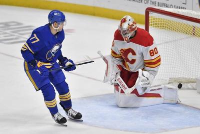 NHL roundup: Peterka scores lone shootout goal in Buffalo's 3-2 win over Calgary