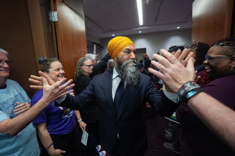 Leaders echo messages in final push to election day