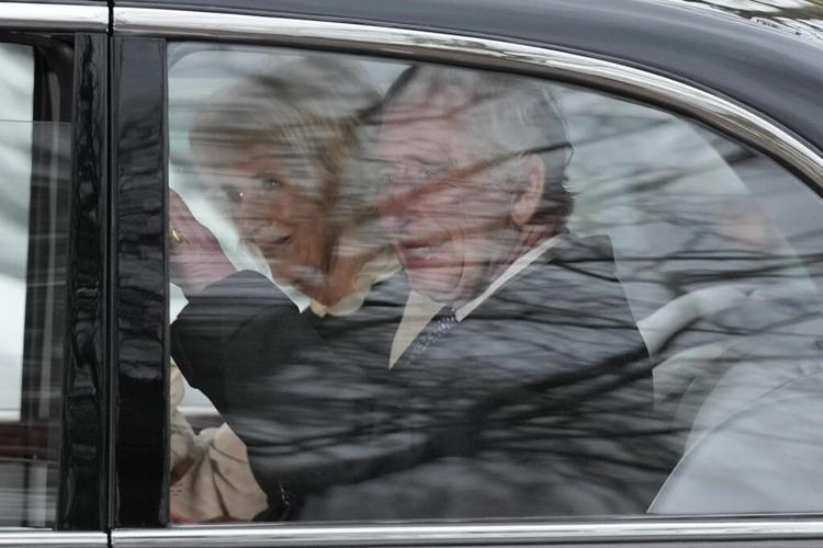 Prince Harry arrives in London after his father, King Charles III, is diagnosed with cancer