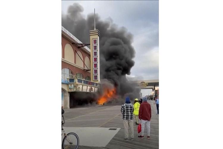 Officials investigate cause of Atlantic City Boardwalk fire that damaged facade of Resorts casino