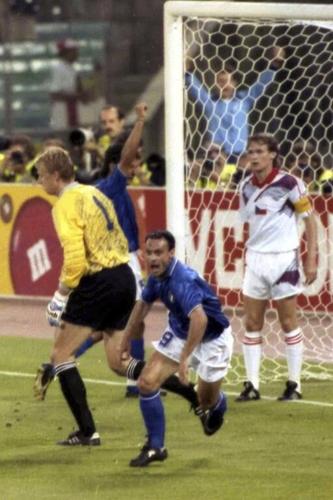Salvatore 'Totò' Schillaci, the Italy striker who was top scorer at World Cup in 1990, dies at 59