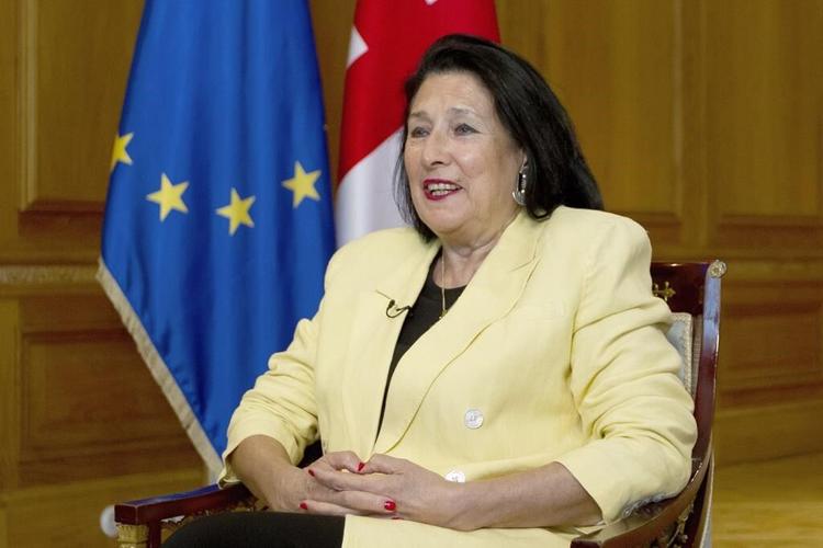 Georgia's leader says a divisive media bill passed by lawmakers is unacceptable and she'll veto it
