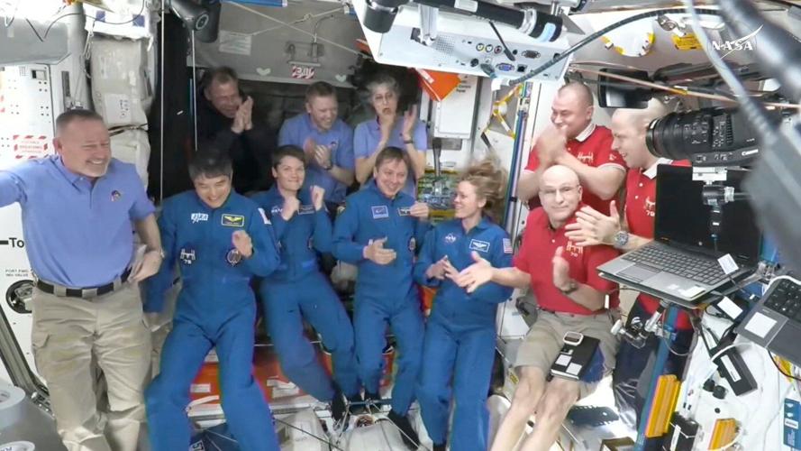 NASA's stuck astronauts are finally on their way back to Earth after 9 months in space