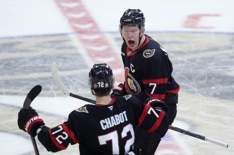 Tkachuk scores in OT as Senators edge Penguins 3-2