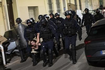 French national police chief says officers under investigation 'have no place in prison'