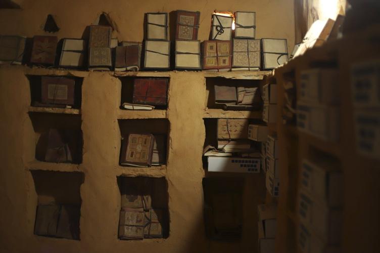 An encroaching desert threatens to swallow homes and history