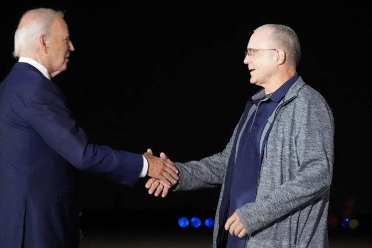3 newly freed Americans are back on US soil after a landmark prisoner exchange with Russia