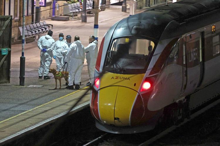 UK police detain 2 suspects after train stabbings leave 9 people with life-threatening injuries