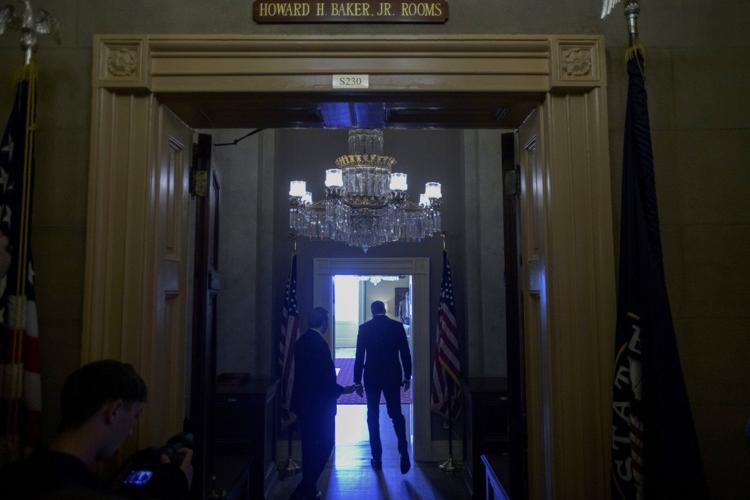 The Latest: Senate passes $9 billion in spending cuts to public broadcasting, foreign aid