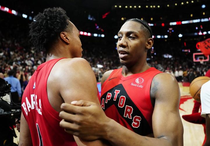 Barrett sinks game-winning overtime three as Raptors stun Cavaliers to force Game 7