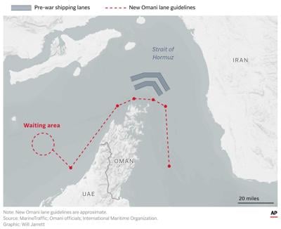 Iranian drones attack Bahrain and a ship is struck in the strait after US airstrikes on Iran