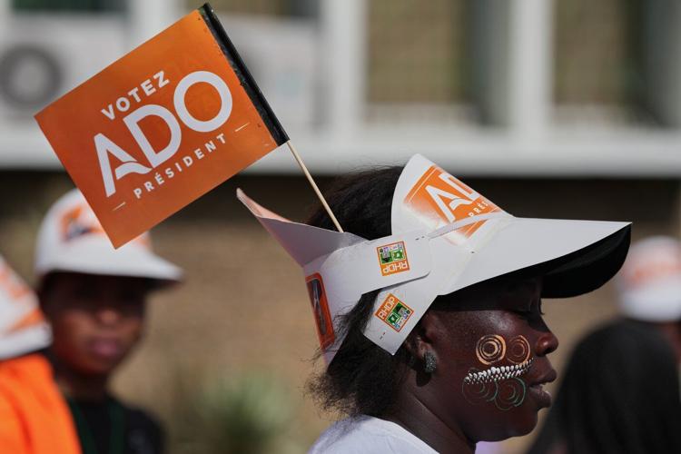 Ivory Coast presidential candidates hold final rallies ahead of Saturday's election