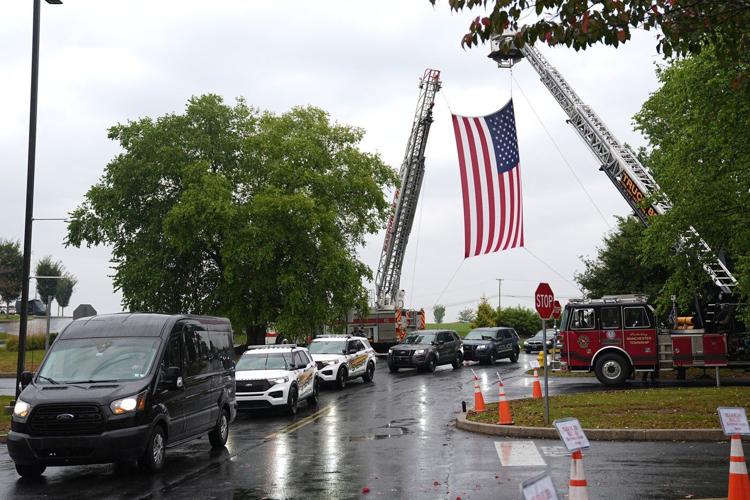 Police gather for funeral of 3 Pennsylvania detectives ambushed by gunman