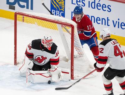 Devils' goalie Allen thrilled to net 4-3 win in return to Montreal