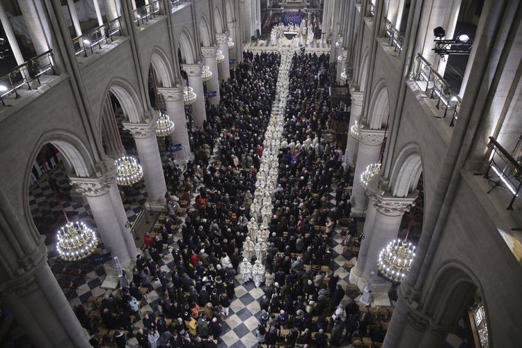 The spiritual heart of Paris awakens: Notre Dame hosts first Mass since 2019 fire