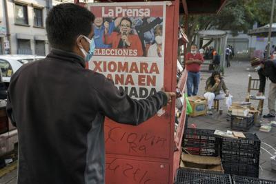 Three candidates lead Honduras primary election tallies