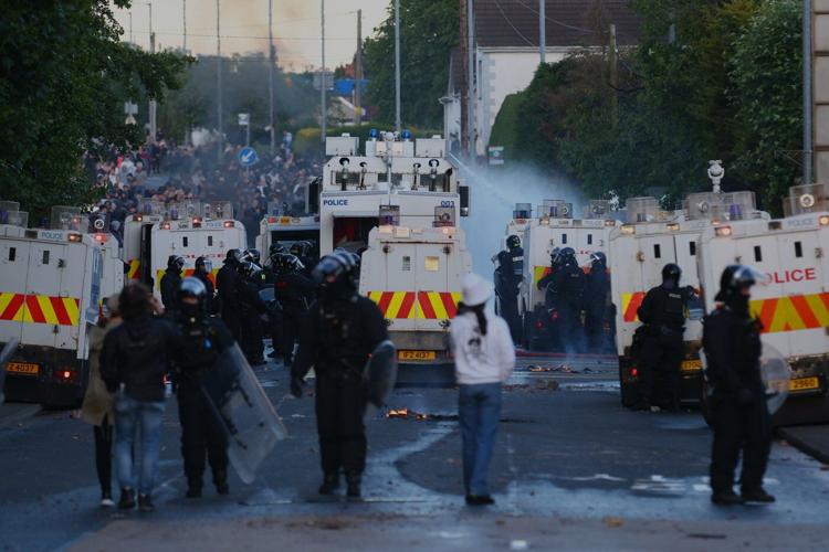Photos show the aftermath of anti-immigration protests in Northern Ireland
