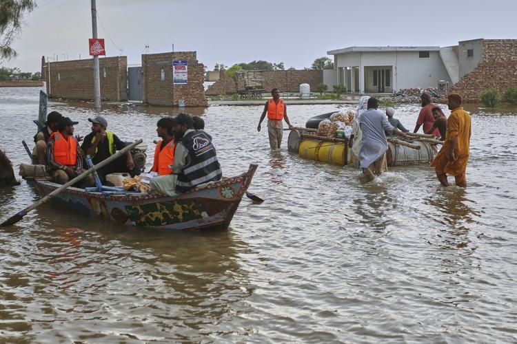 Pakistan evacuates 25,000 people from eastern city as rivers threaten flooding
