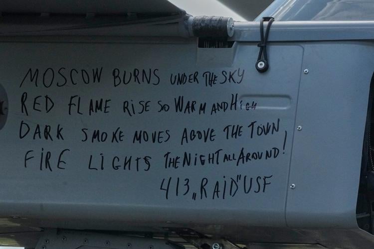 A warehouse burns near Moscow. In Ukraine, drone crews prepare to strike again